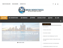 Tablet Screenshot of mgmministry.org